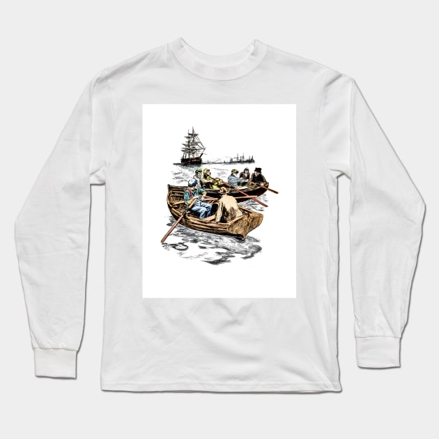 Checking for Contraband Long Sleeve T-Shirt by PictureNZ